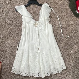 White boutique summer dress